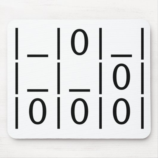 グライダー: 普遍的なハッカーの紋章のマウスパッド マウスパッド (正面)