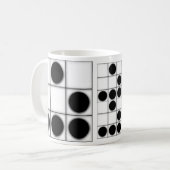 グライダー: 普遍的なハッカーの紋章のマグ コーヒーマグカップ (正面左)