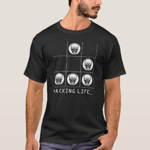 グライダー: 普遍的なハッカーの紋章のTシャツ Tシャツ