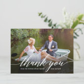 グライデッ感謝していド写真サンキューカード サンキューカード (スタンド正面)