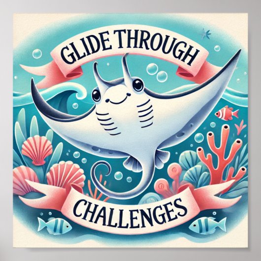 グライドマンタポスター ポスター (正面)