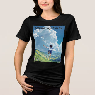 グライド ドリームスケープ 女性用Tシャツ トライブレンドTシャツ