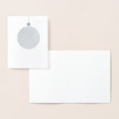 グライマーホリデーカードシルバー 箔カード (ディスプレー)