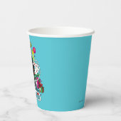 グラインクリスマカラフルスグラフィック 紙コップ (裏面)