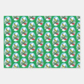 グラインスノーボード ラッピングペーパーシート (正面)