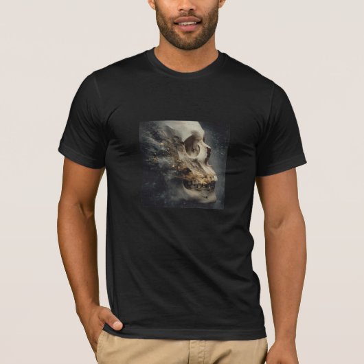 グラインダー — ゴシック ファインアート Tシャツ (正面)
