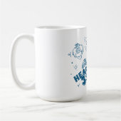 グラインチのハートは3サイズ成長 コーヒーマグカップ (左)