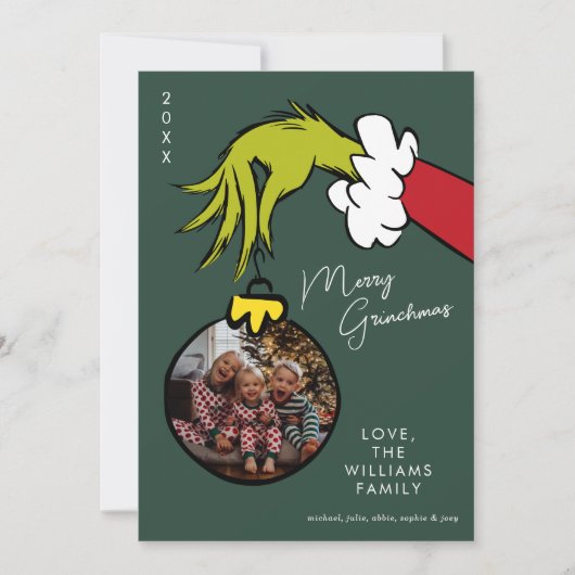 グラインチメリーングリンシマスファミリーフォトクリスマス (正面)
