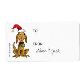 グラインチ – 最大 |クリスマス – ステッカーから ラベル (正面)