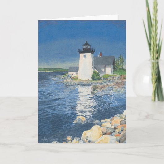 グラインドルポイントライトハウス サンキューカード (正面)