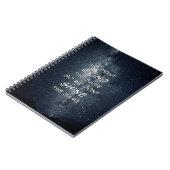 グラインド&シャインスターズやる気を起こさせるインスピレーション ノートブック (左側)