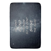 グラインド&シャインスターズやる気を起こさせるインスピレーション バスマット (正面縦)