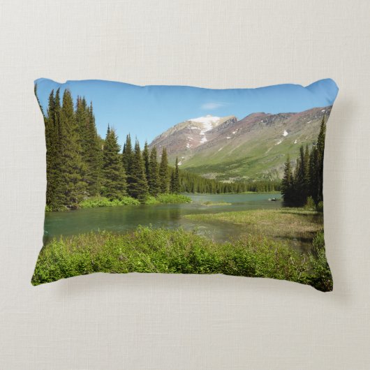 グラインネルクリークアットグレイシャーナショナルパーク アクセントクッション (裏面)