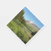 グラインネルクリークアットグレイシャーナショナルパーク スタンダードランチョンナプキン (角)