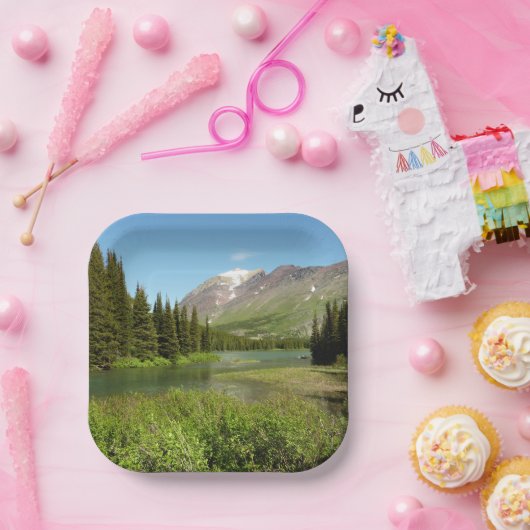 グラインネルクリークアットグレイシャーナショナルパーク ペーパープレート (パーティー)