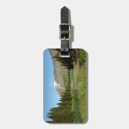 グラインネルクリークアットグレイシャーナショナルパーク ラゲッジタグ (正面縦)