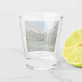 グラインネル湖アットグレイシャナショナルパーク ショットグラス (裏面)