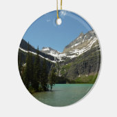 グラインネル湖アットグレイシャナショナルパーク セラミックオーナメント (左)