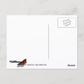 グラインネル湖アットグレイシャナショナルパーク ポストカード (裏面)