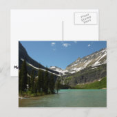 グラインネル湖アットグレイシャナショナルパーク ポストカード (正面/裏面)