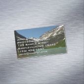 グラインネル湖アットグレイシャナショナルパーク マグネット名刺 (インサイチュ)