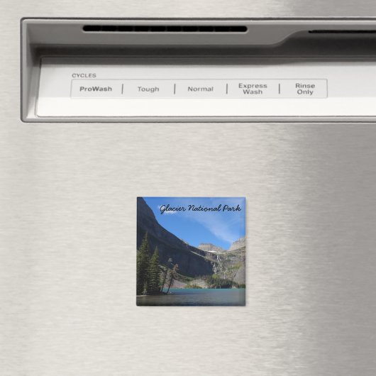 グラインネル湖 – グレイシャーナショナルパーク マグネット (インサイチュ (食洗機))