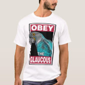 グラウおもしろいチアマカオ灰色の頭 – Bird Art Tシャツ (正面)