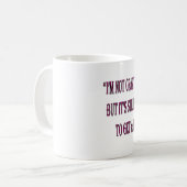 グラウチョマークス引用文 コーヒーマグカップ (正面左)