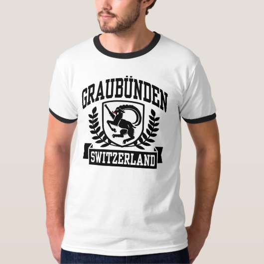 グラウヌンデンスイス Tシャツ (正面)