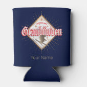 グラウブンデンスイスレトロスキーヤーヴィンテージ 缶クーラー (裏面)