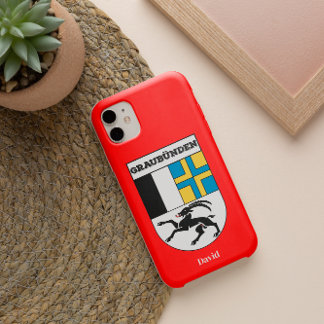 グラウブンデン（スイス） | Swiss Cantons Crests iPhone 11 Proケース