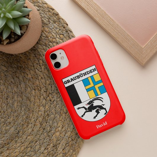 グラウブンデン（スイス） | Swiss Cantons Crests Case-Mate iPhoneケース