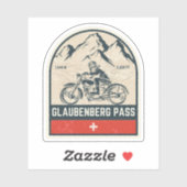グラウベルク峠 スイスアルプス バイクツアー シール (シート)