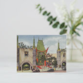 グラウマンのシアター結婚のエスコート・カード ポストカード (スタンド正面)