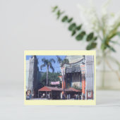 グラウマンズ中国のシアター，ハリウッドヴィンテージ ポストカード (スタンド正面)