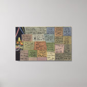 グラウマン劇場のフロア・オブ・フェイム中国の キャンバスプリント (正面)