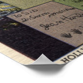 グラウマン劇場のフロア・オブ・フェイム中国の ポスター (角)