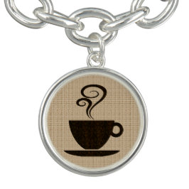 グラウンドカップコーヒーの魅力 チャームブレスレット