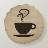 グラウンドカップ – 枕 ラウンドクッション (裏面)