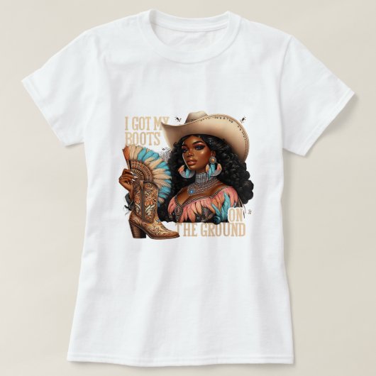 グラウンドブーツ Tシャツ (デザイン正面)