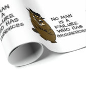 グラウンドホグを持つ失敗は誰も無い ラッピングペーパー (ロールコーナー)