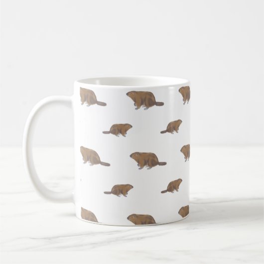 グラウンドホグコーヒーマグ コーヒーマグカップ (左)