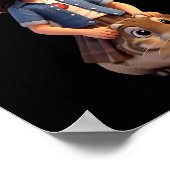 グラウンドホッグが大好きな女の子 ポスター (角)