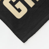 グラウンドホッグのグランドホッグの日を尊重する男性の女性のホールド フリースブランケット (角)