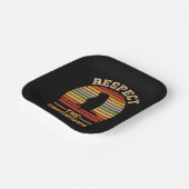 グラウンドホッグの休日を尊重する ペーパープレート (傾斜あり)