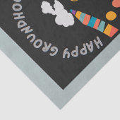 グラウンドホッグの日のお祝い：影か輝き？ 薄葉紙 (詳細)