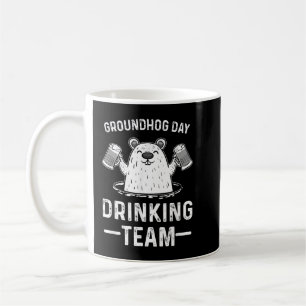 グラウンドホッグの日ウッドチャック2月2日 コーヒーマグカップ