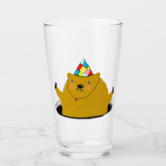グラウンドホッグの日 タンブラーグラス (正面)