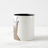 グラウンドホッグの日 ツートーンマグカップ (中央)