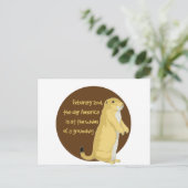 グラウンドホッグの日 ポストカード (スタンド正面)